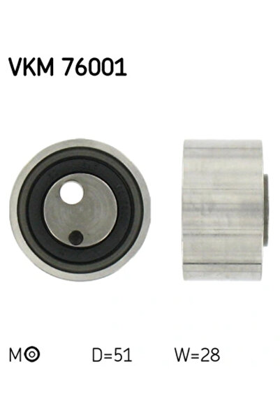 SKF Rola Intinzator Curea Distributie Santana Samurai Suzuki 10-90/Alto 4/Alto 5