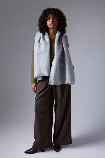 myfirstsea Kadın Kalın Omuz Şalı 65x180 cm – Yumuşak Dokulu Sıcak Tutan Kışlı...