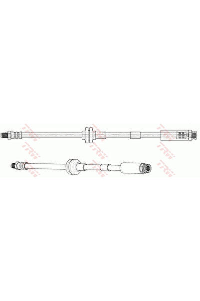 TRW Furtun Frana Abarth 500 / 595 / 695/500C / 595C / 695C Fiat 500/Panda 200...