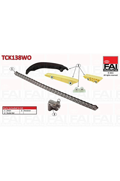 FAI AUTOPARTS Timing Chain Kit Above Ford Transit Bus/Transit Body/Transit Pl...