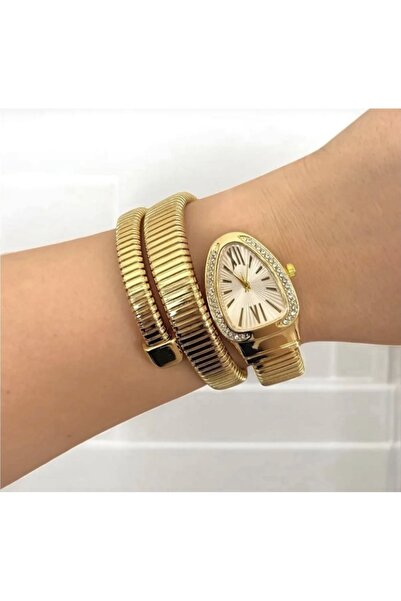 Clariss Snake Model Stylish Wrist Watch