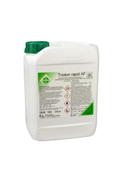 Bibilel Απολυμαντικό επιφανειών για καθαρισμό TRIOTON RAPID AFb, 5 λίτρα