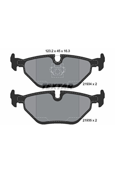 TEXTAR Set Placute Frana Frana Disc Baic Senova D50 Saab 9-5