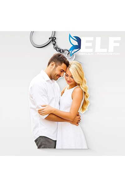 ELF REKLAM Kişiye Özel Anahtarlık Resimli Anahtarlık Hediye Anahtarlık