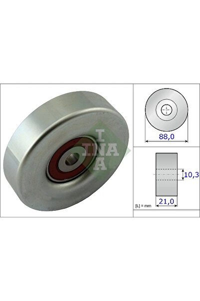 FAG Rola Ghidare/Conducere Curea Transmisie Daihatsu Bego/Coo/Extol Bus Perod...
