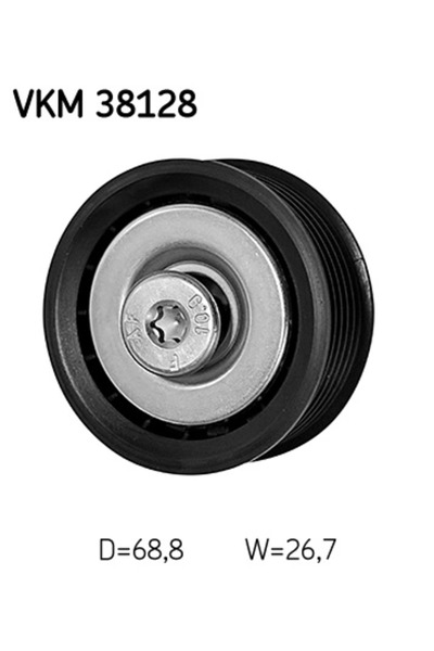 SKF Водеща ролка на задвижващия ремък Mercedes-Benz Sprinter 3.5-T Bus/Sprint...