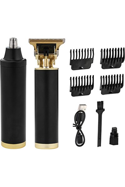 Lawazim 3-in-1 Rechargeable Portable Multifunction Shaver - Shaver, Hair Trimmer, Nose Trimmer