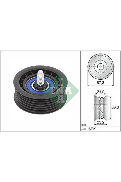 FAG Rola Ghidare/Conducere Curea Transmisie Mercedes-Benz Cls/E-Class/G-Class
