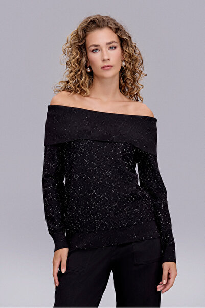 Naramaxx 204-1 TRİKO BLUZ SİYAH