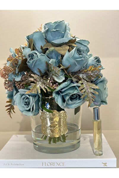 TASARIMHMODA Yapay Güllü Lüx Vazo No:10