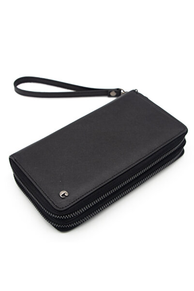 Cacharel Black Wint Leather Unisex Wallet 3369W17