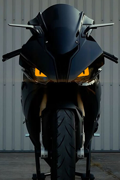 Ydm Reklam KIZGIN UNİVERSAL GÖZ 22*6,5 CM ( MOTOR FARI - ARAÇ AYNASI - KASK A...
