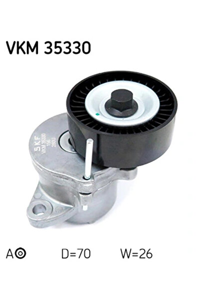 SKF Timing Belt Tensioner Opel Astra J/Insignia A/Zafira Tourer C Saab 9-5