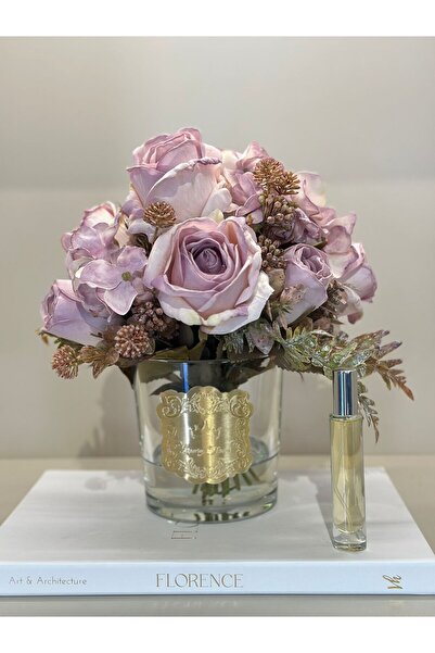 TASARIMHMODA Yapay Güllü Lüx Vazo No:1