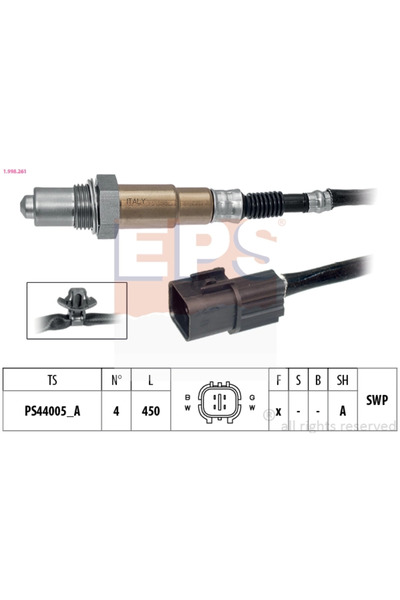Eps Sonda Lambda Hyundai Getz