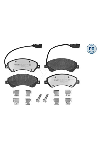 MEYLE Комплект спирачни накладки за преден мост, дискови спирачки за Ford Tra...