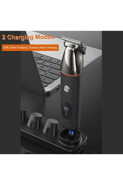 EACAM 5-in-1 Men's Electric Hair Clipper & Trimmer — Waterproof, USB Rechargeable