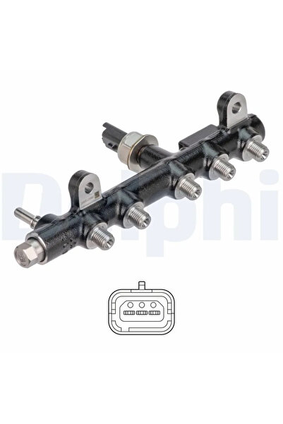 DELPHİ Горивен Т-разпределител Citroen C4 Grand Picasso 2/C4 Picasso 2/DS5 Fo...