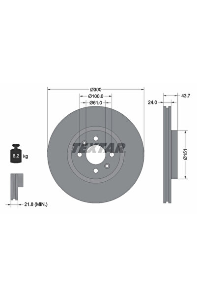 Krieger Disc Frana Renault Scenic 2