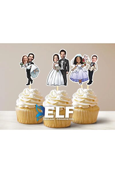 ELF REKLAM Bekarlığa Veda Süsü Bride To Be Süs (10adet)