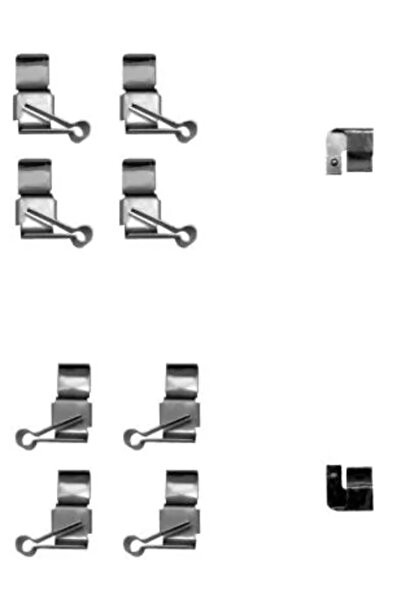 TEXTAR Set Accesorii Placute Frana Toyota Hiace / Commuter 5 Bus/Hiace 4 Bus/...