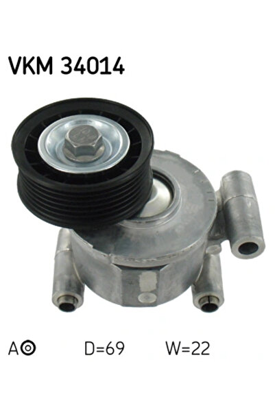 SKF Intinzator Curea Curea Distributie Ford C-Max/Focus 2 Ford Australia Focu...