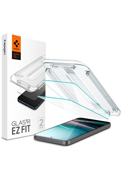 Spigen Sticlă securizată cu ramă de montare pentru Samsung Galaxy A36 5G tran...