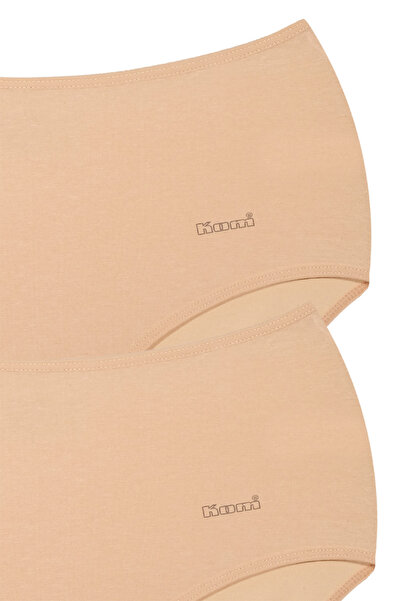 Kom Basic Maxi High Waist 4-Pack Panties - Soft Modal Cotton Everyday Comfort