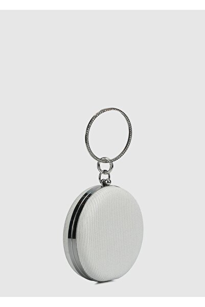 Provoq Сребърна дамска вечерна чанта