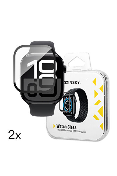 Other Szkło hartowane do zegarka Apple Watch 46mm Full Glue - 2 szt.