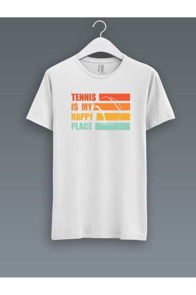 FNBX تي شيرت التنس هو مكاني السعيد تي شيرت