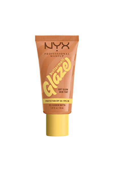 NYX Professional Makeup NYX Butter Melt Glaze Skin Tint SPF 30 CASHEW Butta