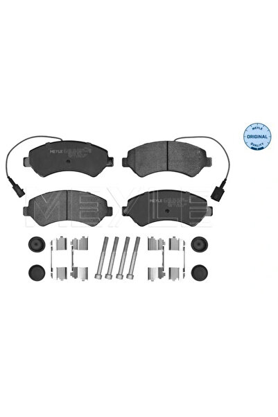 MEYLE Комплект спирачни накладки за дискови спирачки, преден мост Citroen Jum...