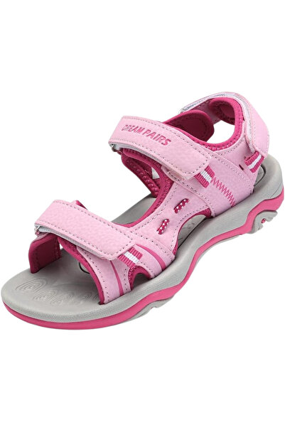 Dream Pairs Summer sandals for girls, velcro buckles, comfortable, non-slip, ...