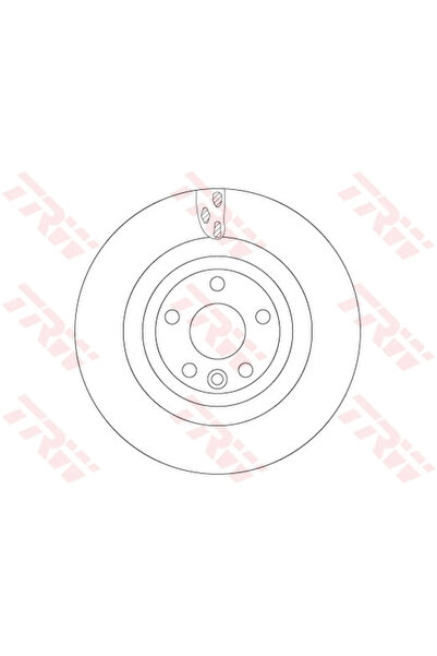TRW Disc Frana Jaguar 1-Pace/F-Pace