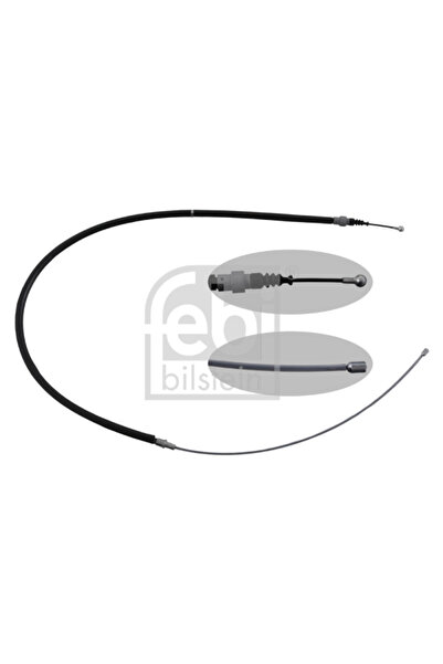 FEBI BILSTEIN Cablu Frana De Parcare Spate Dreapta Seat Cordoba/Ibiza 3 Skoda...