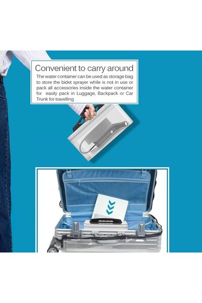 genernic بيديه سفر كهربائي محمول قابل لإعادة الشحن للعناية الشخصية بنظافة الم...