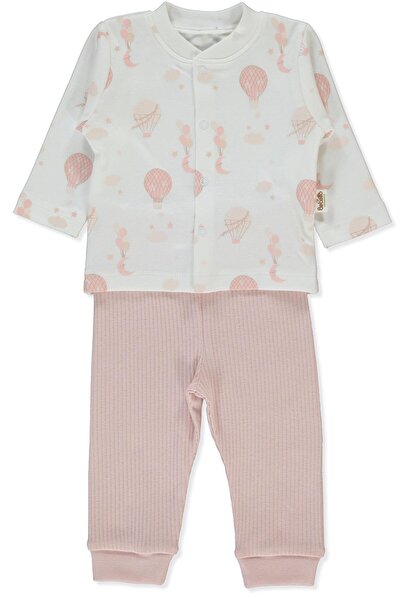 Bebetto طقم بيجامة كاشكورس عضوي معتمد بدون جوارب مكون من قطعتين (عضوي ولد من ...