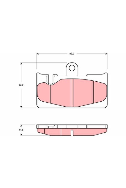 TRW Set Placute Frana Frana Disc Lexus Ls Toyota Celsior