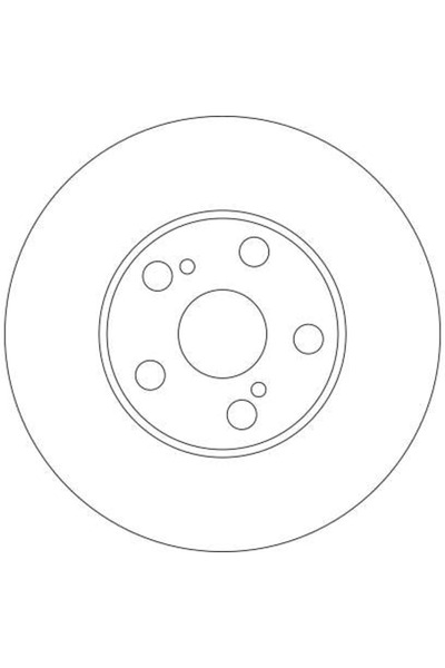 TRW Disc Frana Toyota Avensis