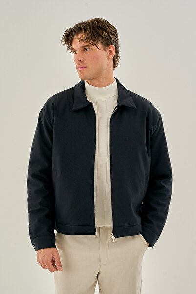 Bossago Jachetă pentru bărbați Old Money bleumarin, model obișnuit