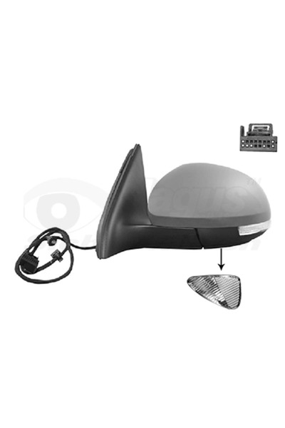 VAN WEZEL Oglinda Exterioara Stanga Vw Tiguan
