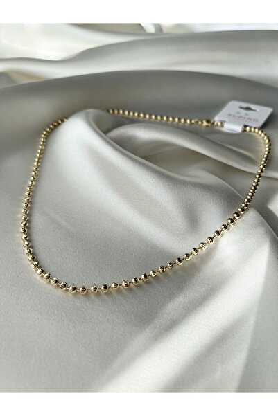 XUPING JEWELRY Kadın Gold Çelik Boncuk Kolye