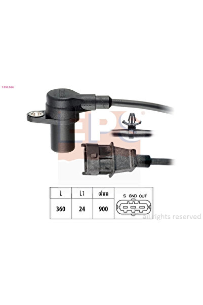 Eps Senzor Impulsuri, Arbore Cotit Kia Cee'd Sportswagon (jd) 2012-2018 Diesel