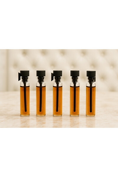 AROMENZA Deneme Seti – 5 x 1ml Oud Esansı | Doğal ve Zarif Kokularla Tanışın