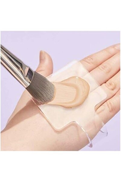 Mirfa لوحة مكياج أكريليك شفافة محمولة مع صينية خلط