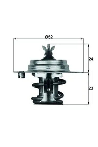 MAHLE Coolant Thermostat Ford Scorpio 1 Mazda 121 1/323 3/626 2