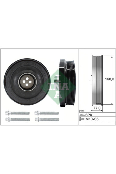 FAG Set Fulie Arbore Cotit Bmw 1/3/5