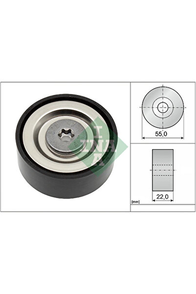 FAG Rola Ghidare/Conducere Curea Transmisie Mini Mini Toyota Auris/Avensis/Ra...
