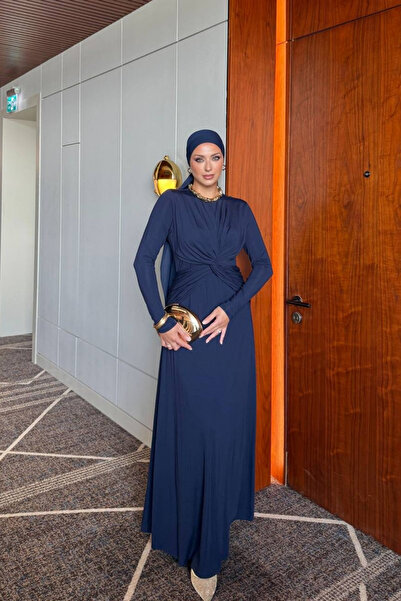 Love Fab Μπροστινό φόρεμα με κορδόνια και φουσκωτό τζέντλεμαν